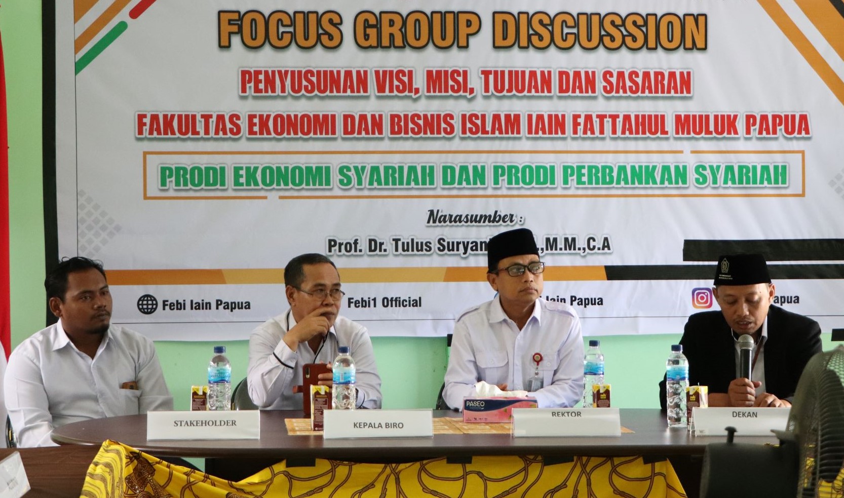 Fgd Febi Susun Visi Misi Lihat Perkembangan Dunia Kerja Iain