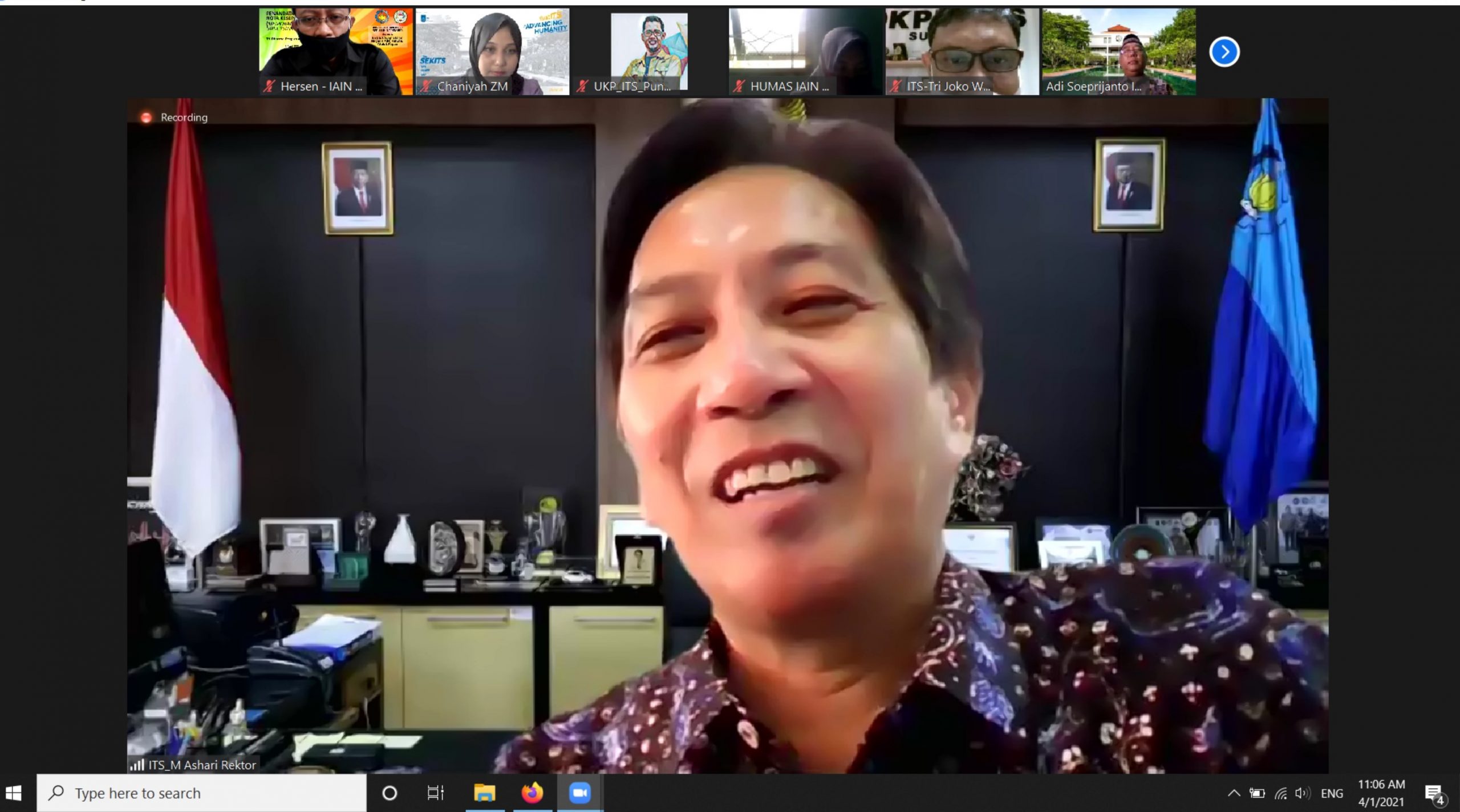 ITS Surabaya Teken MoU Dengan IAIN Papua IAIN Fattahul